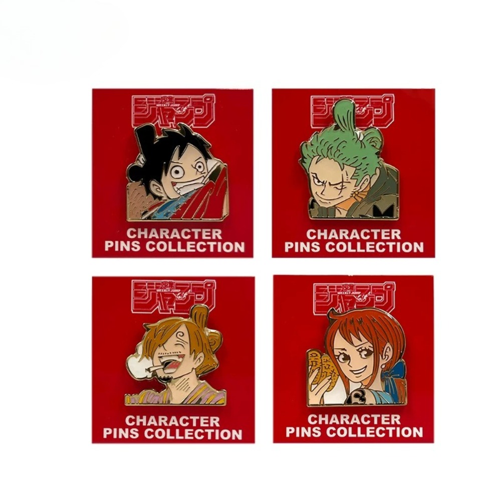 Luffy Anime Merchandise - Broches officielles One Piece, badges en