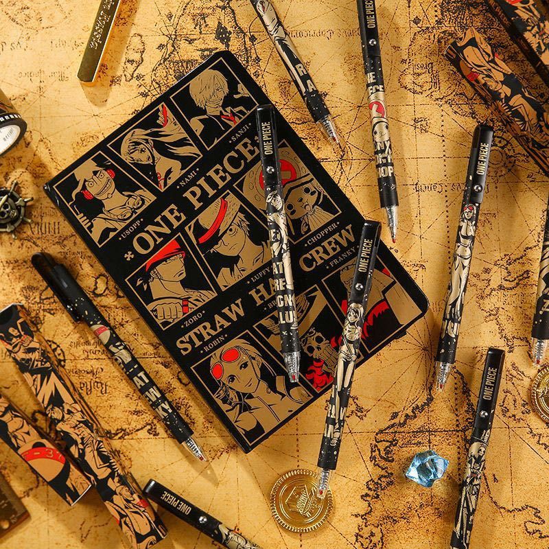 Luffy Anime Merchandise - Stylo rétractable One Piece, nouveauté, mignon,