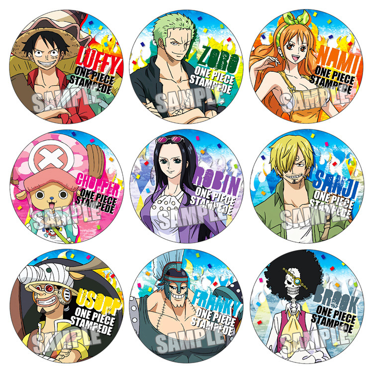 Luffy Anime Merchandise - Une pièce Film Stampede Anime Badge