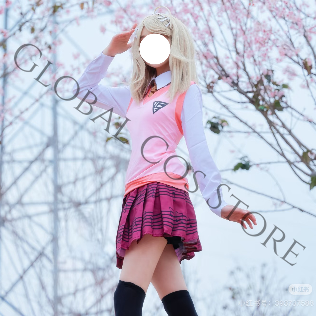 Ensemble de costume de cosplay - Cosplay Wig Colored avis et prix