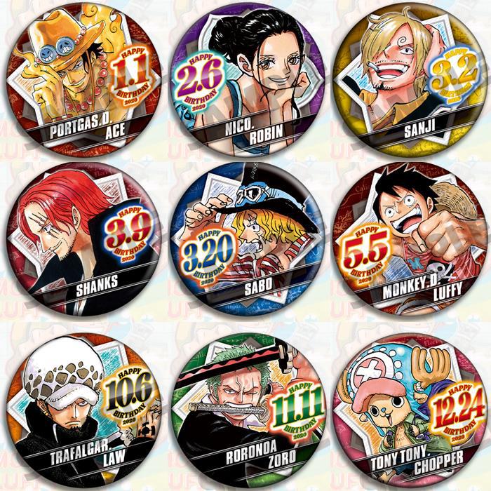 Ensemble de badges Anime une p - Luffy Anime Merchandise avis et prix