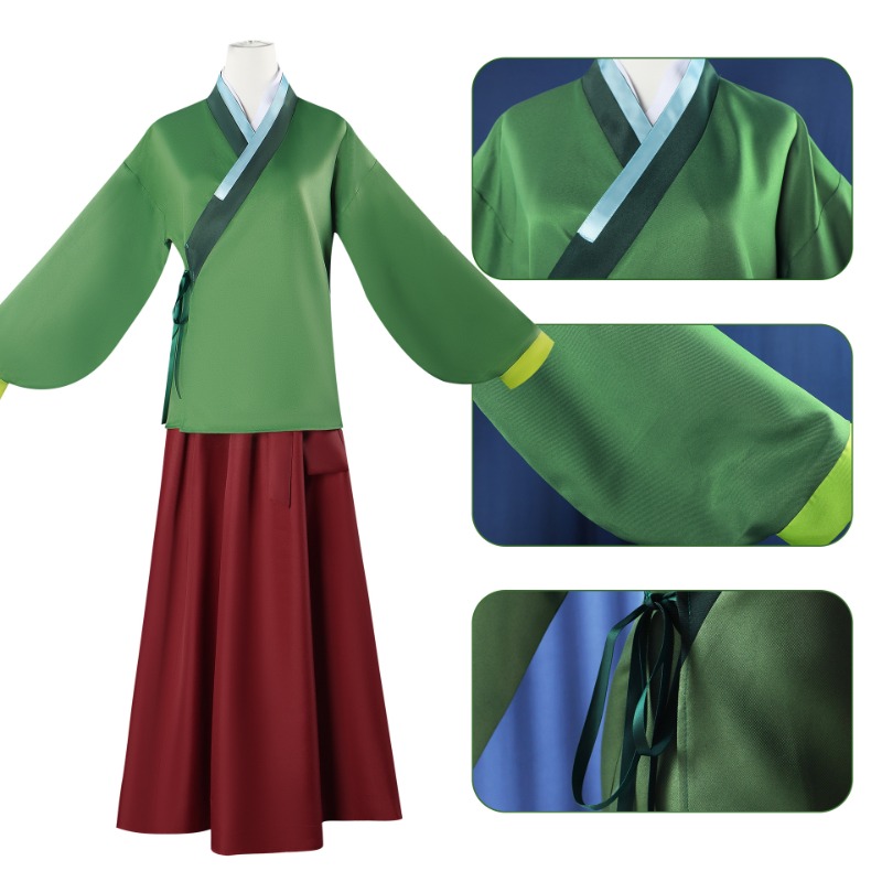 Maomao Jinshi Cosplay Costume  - Cosplay Wig Colored avis et prix