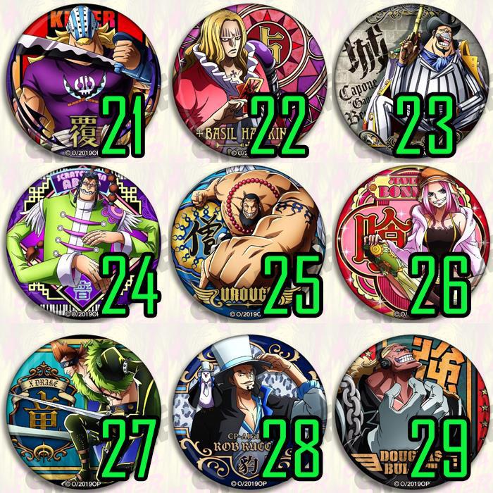 Ensemble d'épingles de badge A - Luffy Anime Merchandise avis et prix