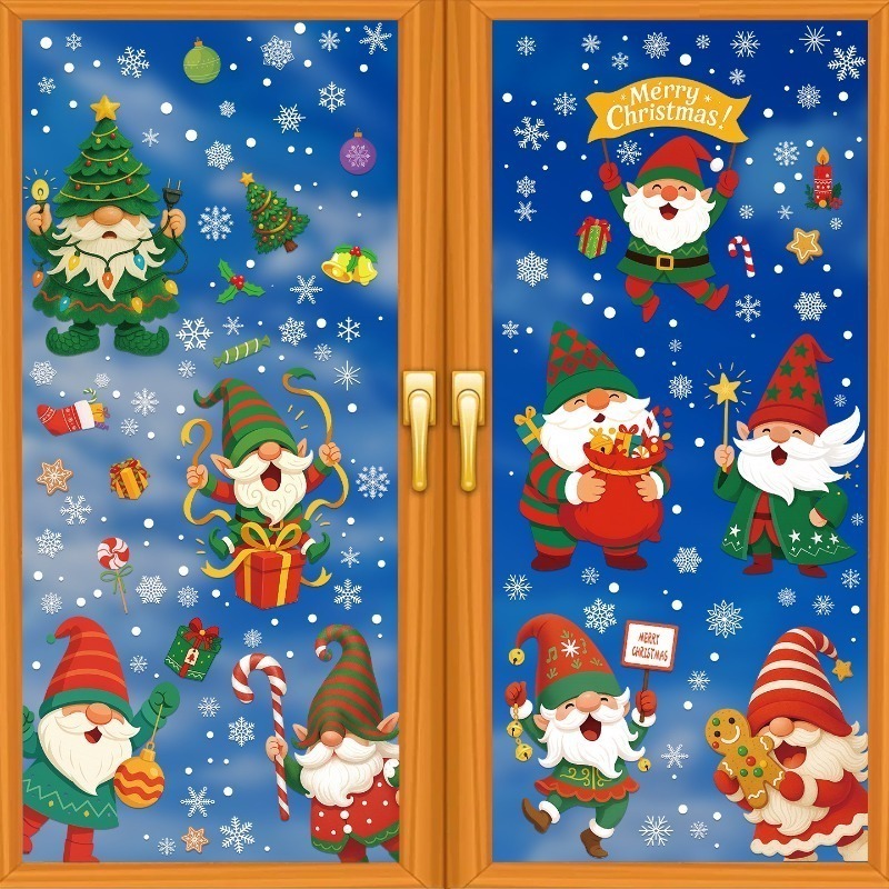 Autocollants statiques flocon  - Sticker Sheet Set avis et prix