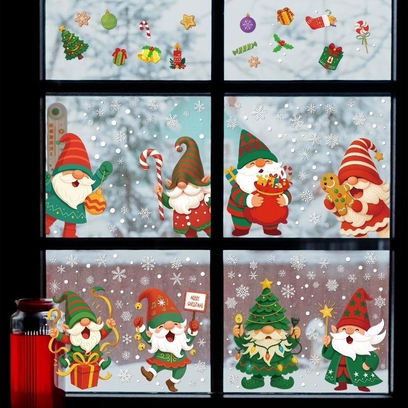 Autocollants statiques flocon  - Sticker Sheet Set avis et prix