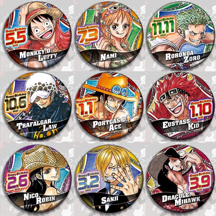 Ensemble d'épingles d'insigne  - Luffy Anime Merchandise avis et prix